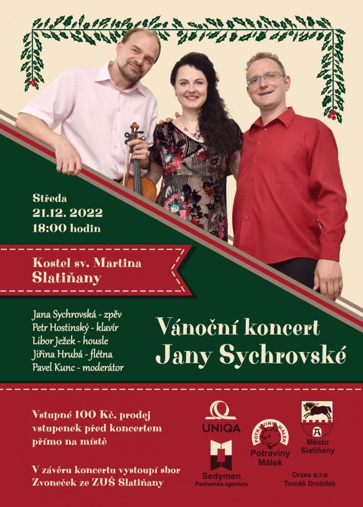 Vánoční koncert Jany Sychrovské