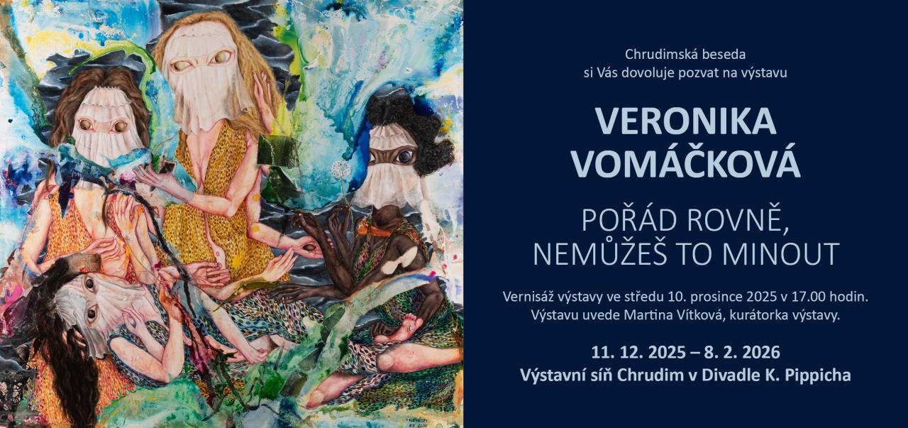 Ve Výstavní síni Divadla Karla Pippicha se otevírá výstava Veroniky Vomáčkové