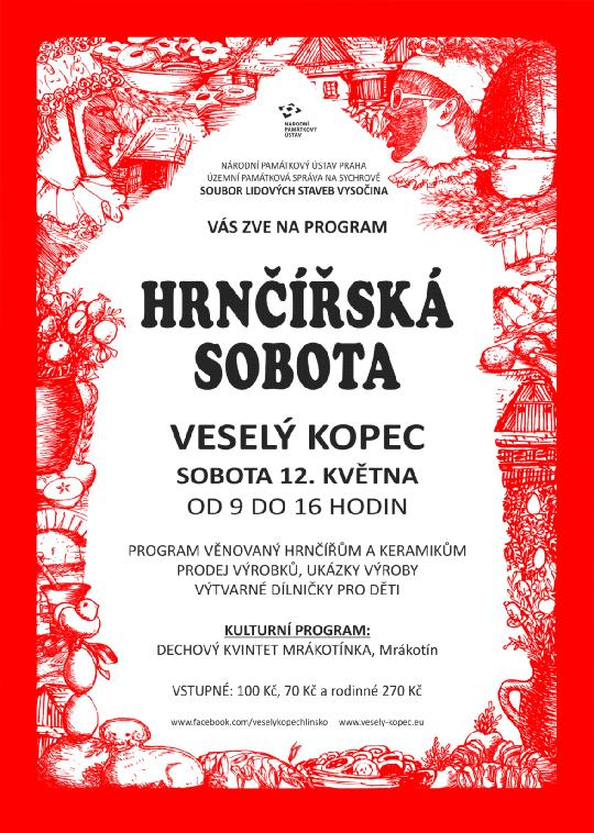 Hrnčířská sobota na Veselém Kopci   