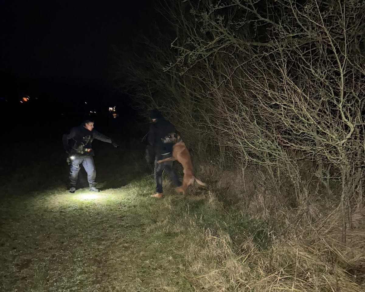 Opilce ve křoví vyčmuchal policejní pes