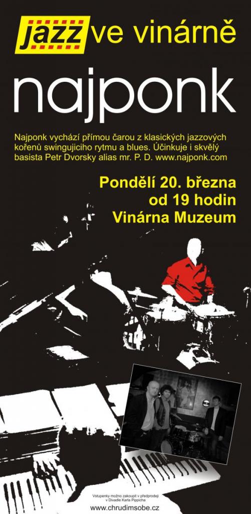 Jazz ve vinárně • Najponk