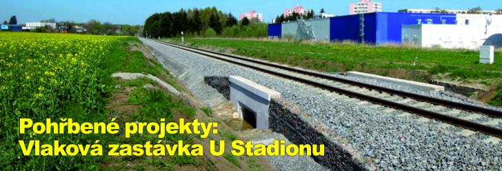 Pohřbené projekty: Vlaková zastávka U Stadionu