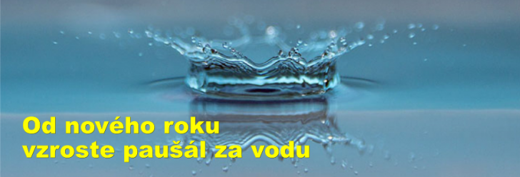 Od nového roku vzroste paušál za vodu