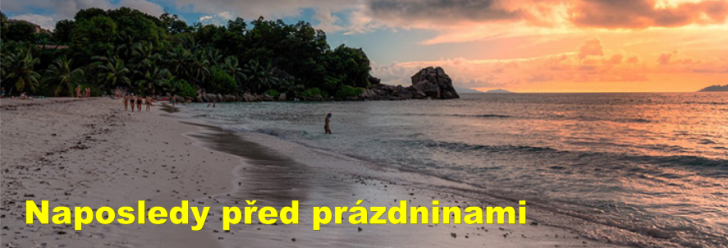 Naposledy před prázdninami
