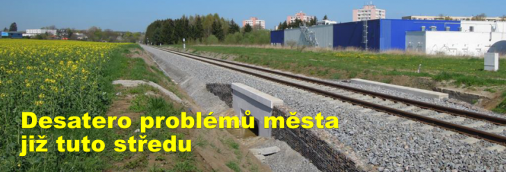Desatero problémů města již tuto středu