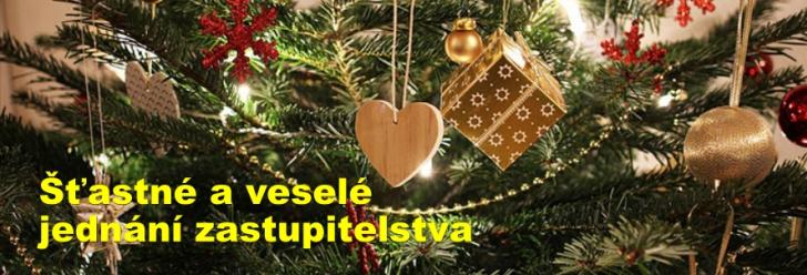 Šťastné a veselé jednání zastupitelstva