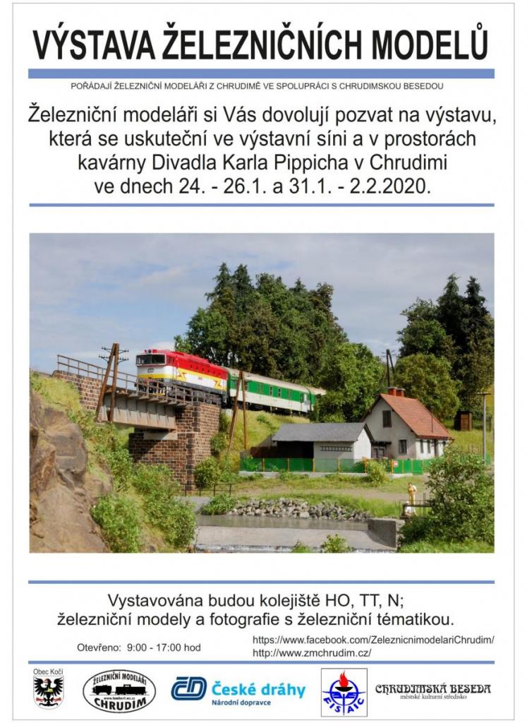 Každoroční výstava železničních modelů