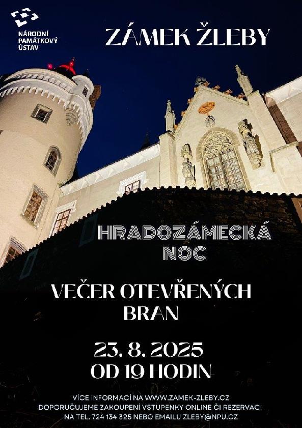 Hradozámecká noc na zámku Žleby