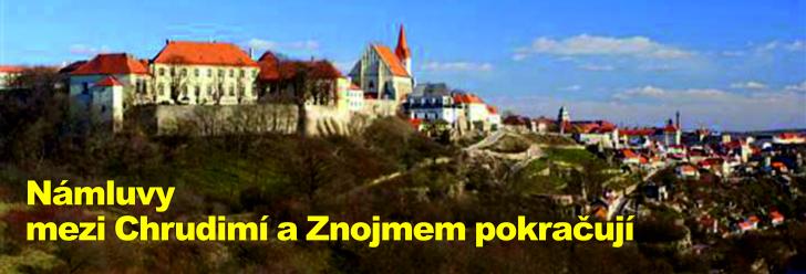 Námluvy mezi Chrudimí a Znojmem pokračují. Rýsuje se nové partnerské město?